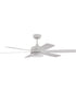 52" Trevor 1-Light Ceiling Fan White