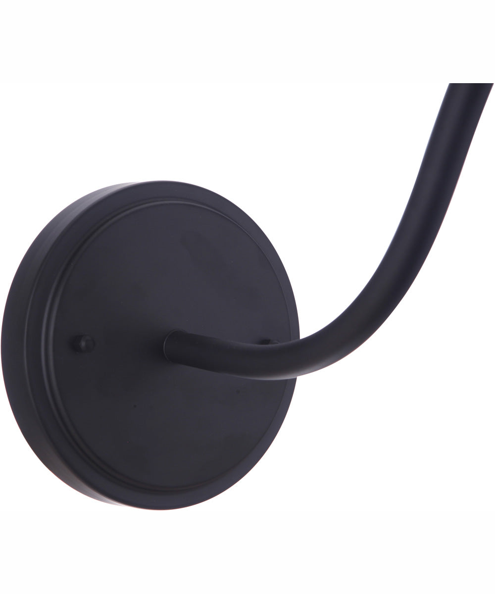 Briscoe 1-Light Outdoor Wall Lantern Midnight