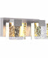 Alamere 2-Light Vanity Brushed Polished Nickel