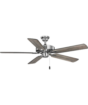 AirPro 52 in. 5-Blade Transitional Ceiling Fan Polished Chrome
