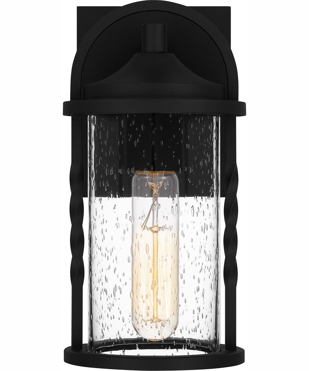 Reece Small 1-light Outdoor Wall Light  Coastal Armour Aluminum Earth Black