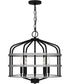 Avignon 5-light Pendant Matte Black
