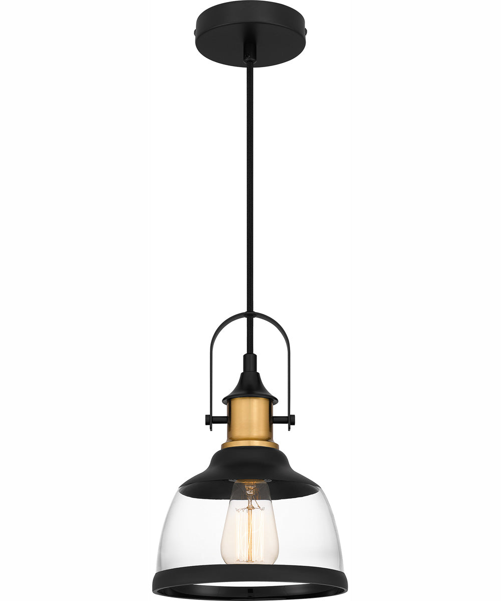 Quoizel Piccolo Pendant Small 1-light Mini Pendant Matte Black