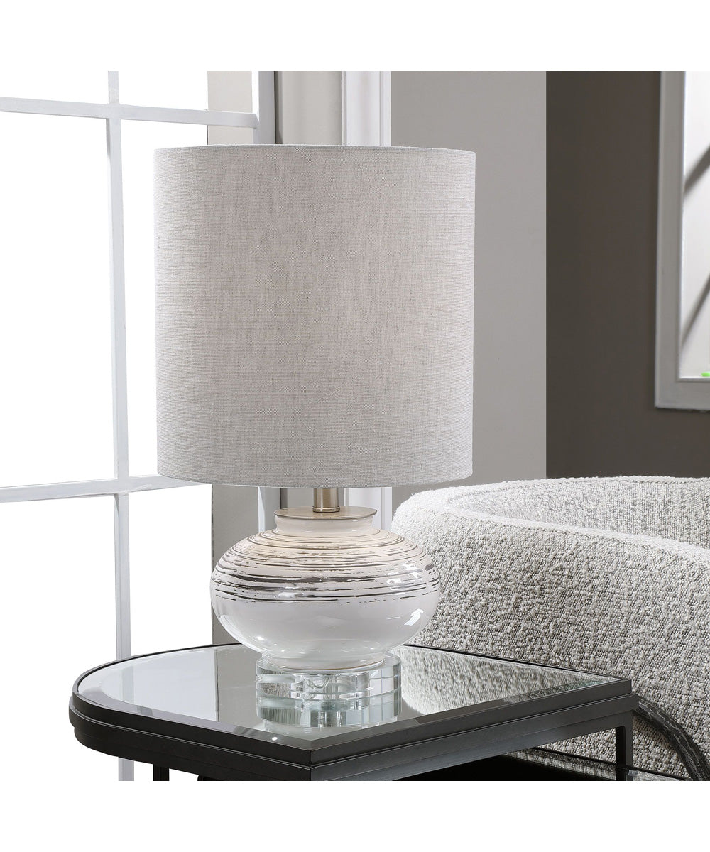 Lenta Off-White Accent Lamp