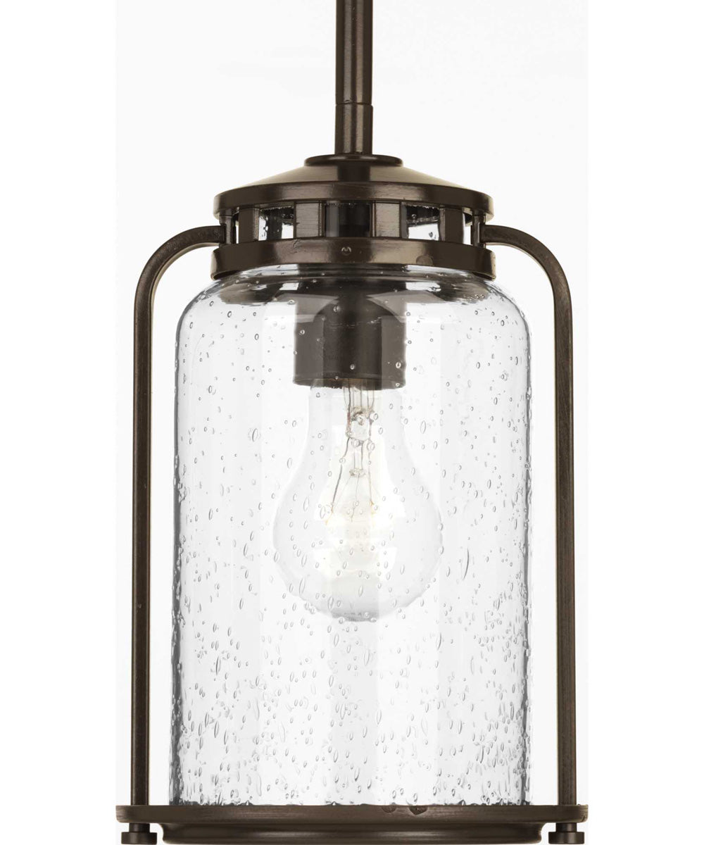 Botta 1-Light Small Hanging Lantern Antique Bronze