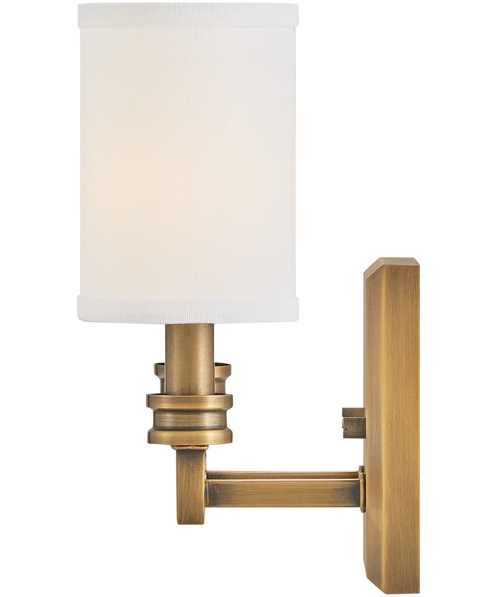 Moore 2-Light Medium Sconce in Heritage Brass