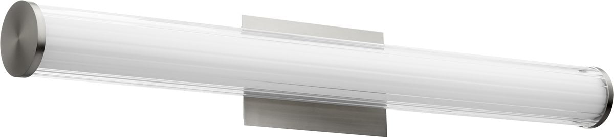 35"W 2-light LED Bath Vanity Light Satin Nickel