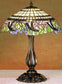 19"H Handel Grapevine  Tiffany Table Lamp