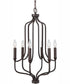 Reeves 6-Light Chandelier Bronze