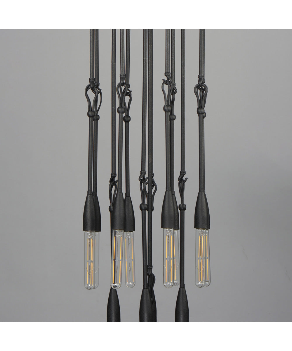 Pioneer 13-Light Pendant Anthracite