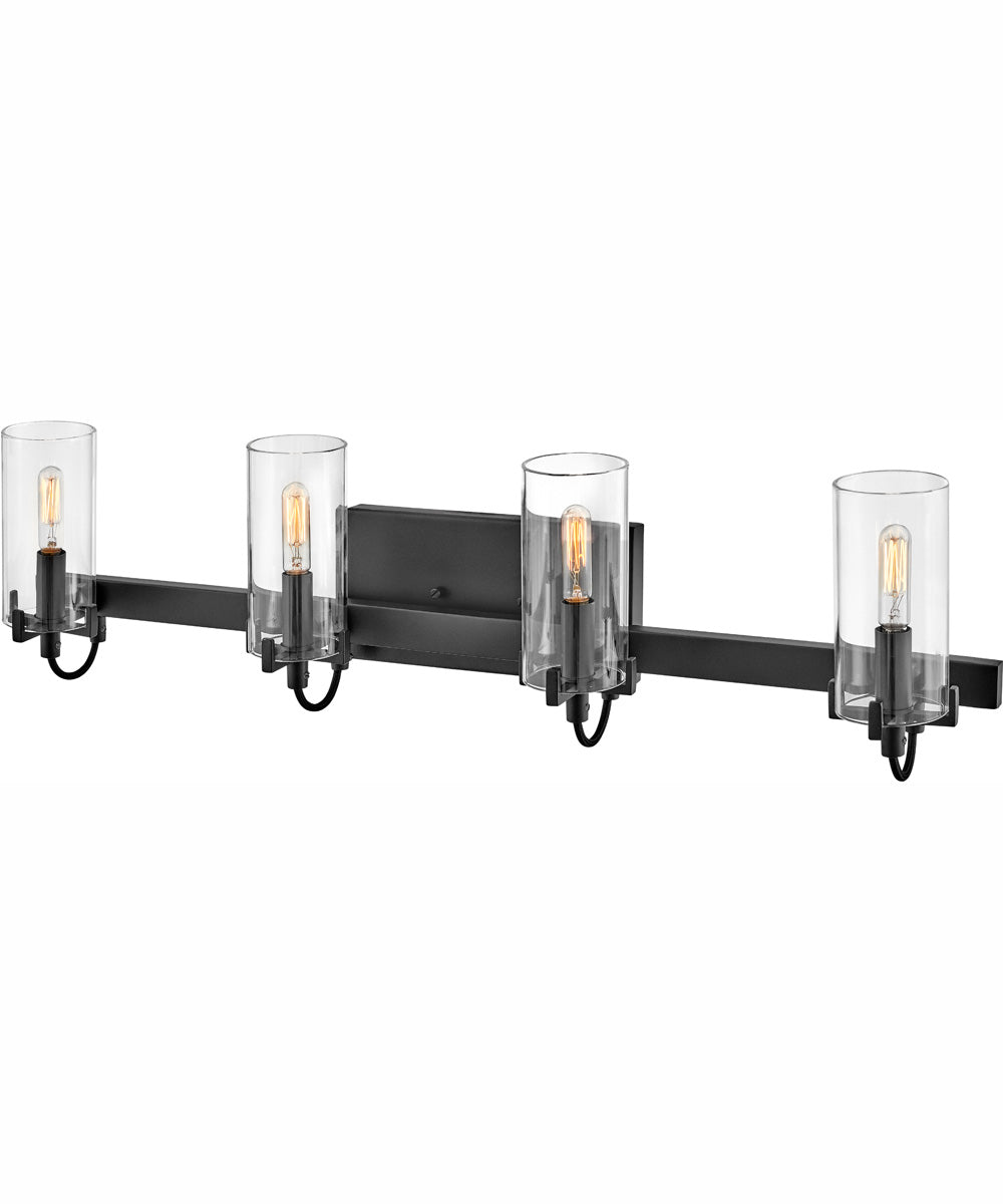 Ryden 4-Light Four Light Vanity in Black