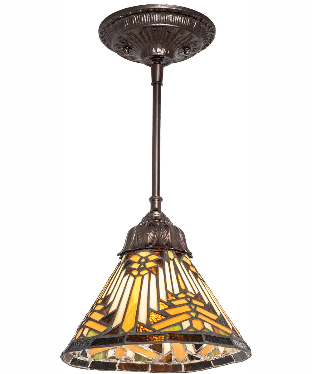 8" Wide Nuevo Mission Mini Pendant