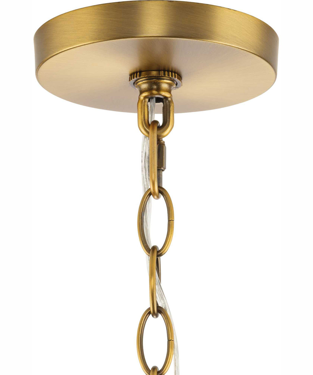 Gilliam 3-Light New Traditional Hall & Foyer Vintage Brass