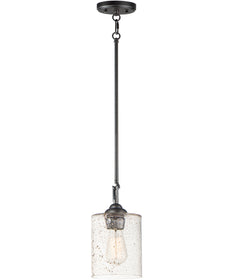 6"W Stonehenge 1-Light Pendant Bronze