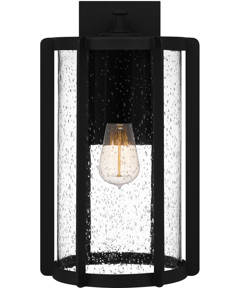 Hazel Large 1-light Outdoor Wall Light  Coastal Armour Aluminum Earth Black