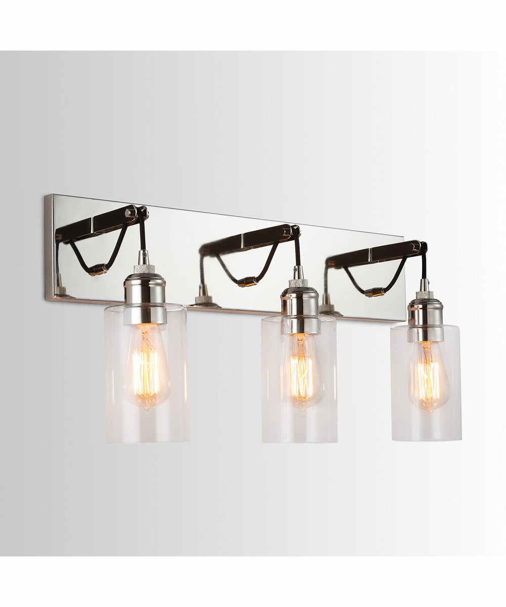 Prospero 3-Light Vanity Polished Nickel
