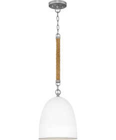 Nash 1-Light Small Pendant in Antique Nickel