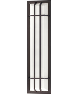 32"H Trilogy LED Outdoor Wall Sconce Bronze
