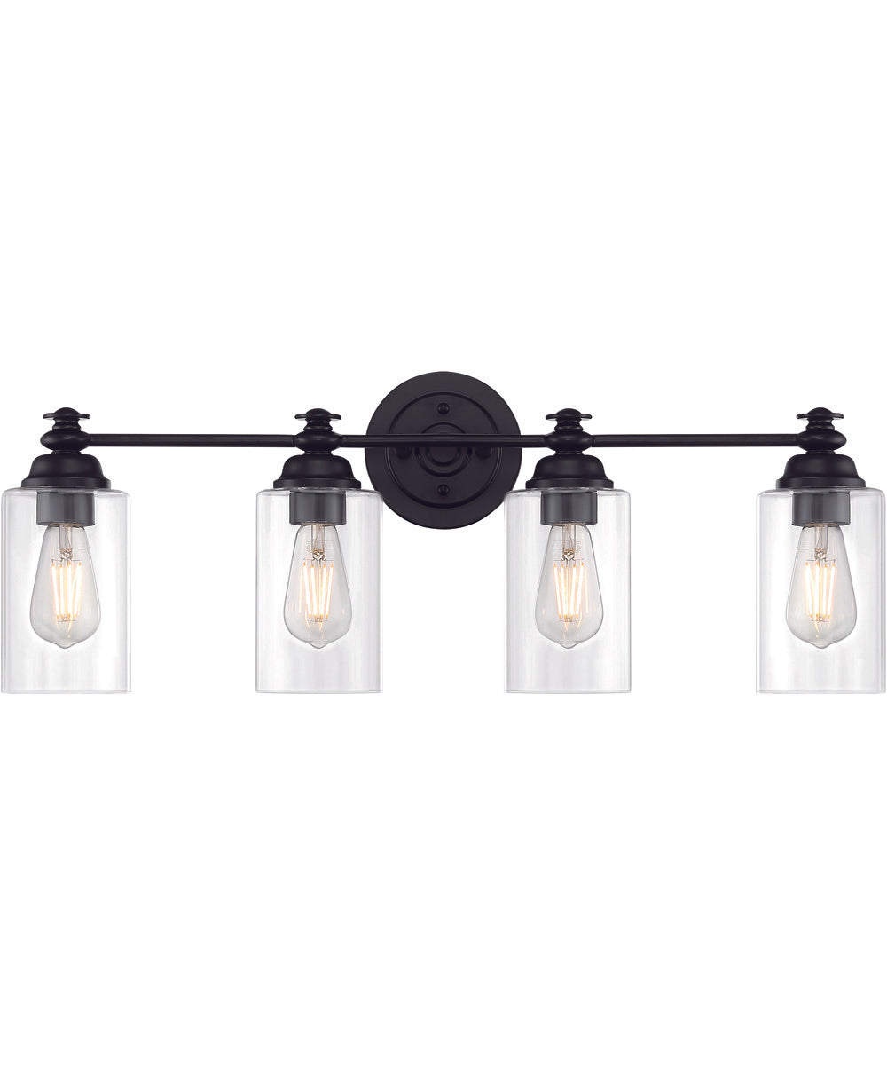 Dardyn 4-Light Vanity Flat Black