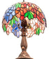 15"H Tiffany Laburnum Accent Lamp