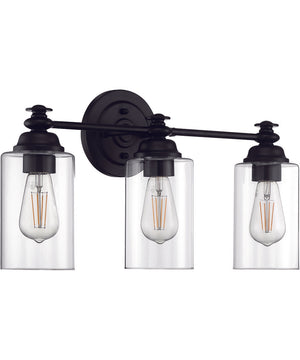 Dardyn 3-Light Vanity Flat Black