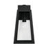 Leighton 1-Light Outdoor Wall-Lantern Rain or Shine - Black