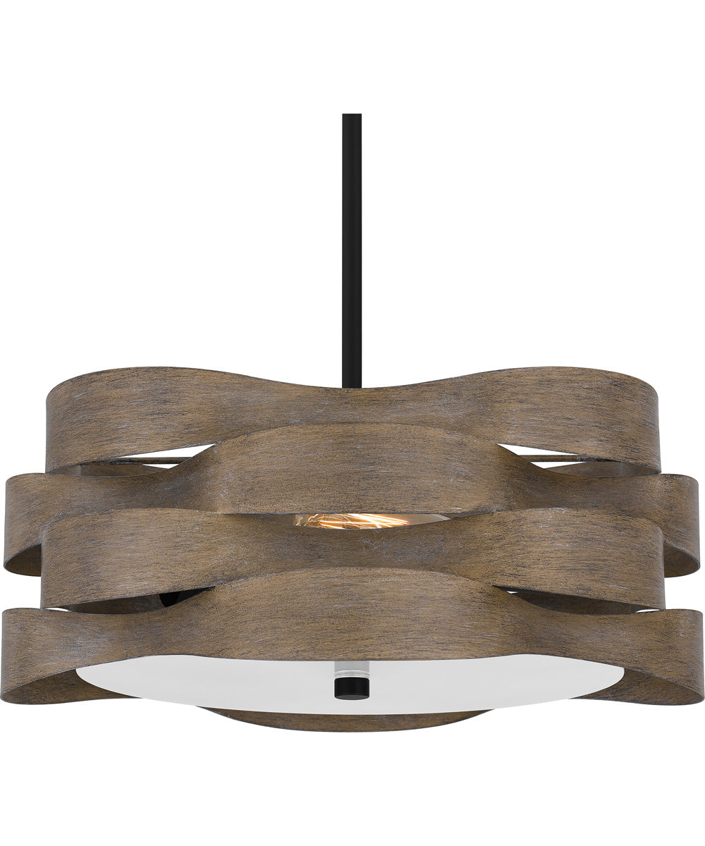 Appleton Large 2-light Pendant Matte Black
