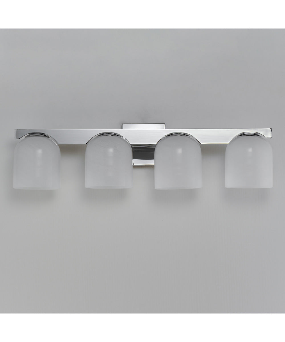 Scoop 4-Light Bath Vanity Polished Chrome