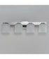 Scoop 4-Light Bath Vanity Polished Chrome