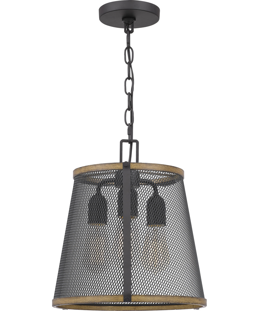 Lindstrom Small 3-light Mini Pendant Matte Black