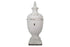 20"H Devorit Jar Antique White