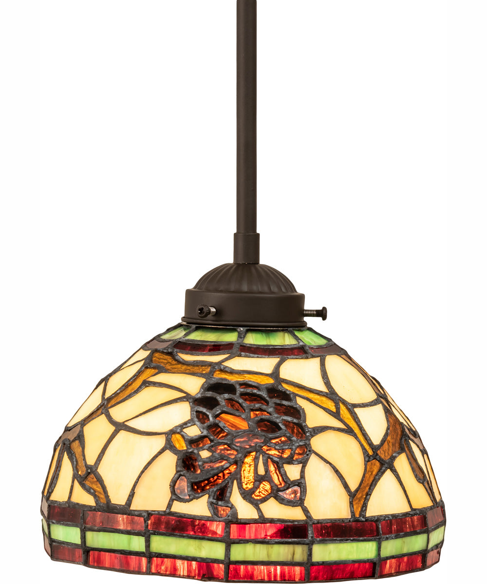 7.5" Wide Pinecone Pendant