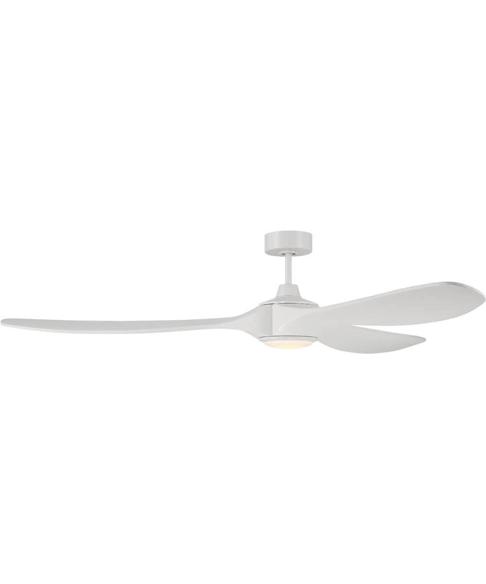 72" Envy 1-Light Indoor/Outdoor Ceiling Fan White