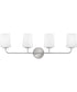 Kline 4-Light Vanity in Chrome