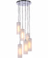 Myos 6-Light Pendant Chrome