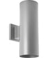 5" LED Outdoor Up/Down Cylinder Metallic Gray