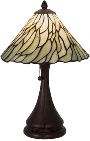 18"H Willow Jadestone Table Lamp
