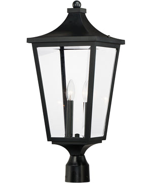 Sutton Place VX 2-Light Outdoor Post Lantern Black