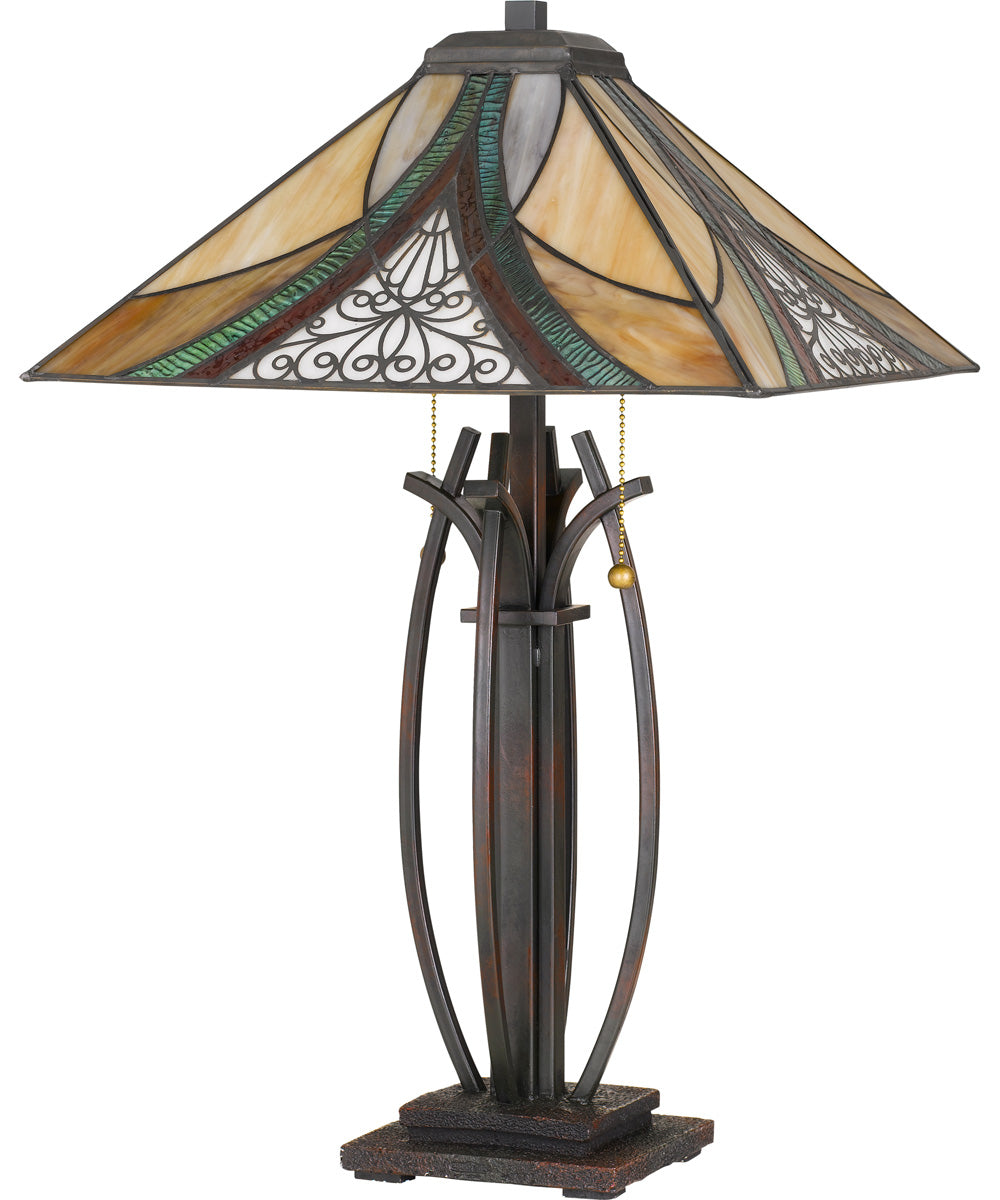 Orleans Small 2-light Table Lamp Valiant Bronze