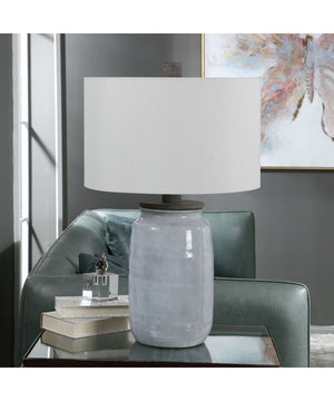 Dimitri Light Blue Table Lamp