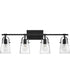 Foster 4-Light Vanity in Black