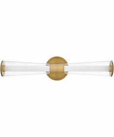 Elin LED-Light Medium LED Vanity in Lacquered Brass