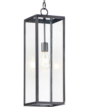 7"W Catalina 1-Light Outdoor Hanging Lantern Dark Bronze