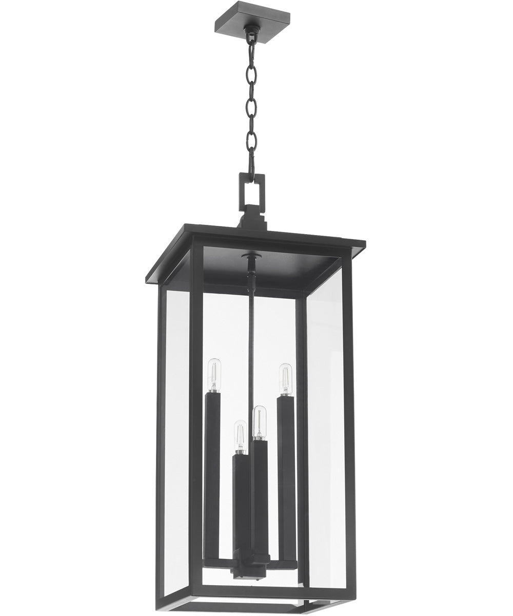 Westerly 4-light Pendant Textured Black