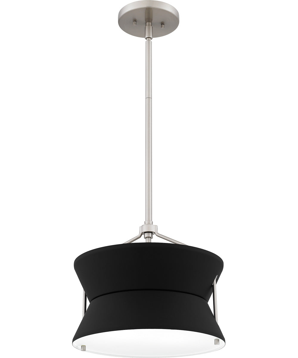 Quoizel Pendant 2-light Pendant Brushed Nickel