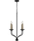 Wilder 4-Light Chandelier Matte Black