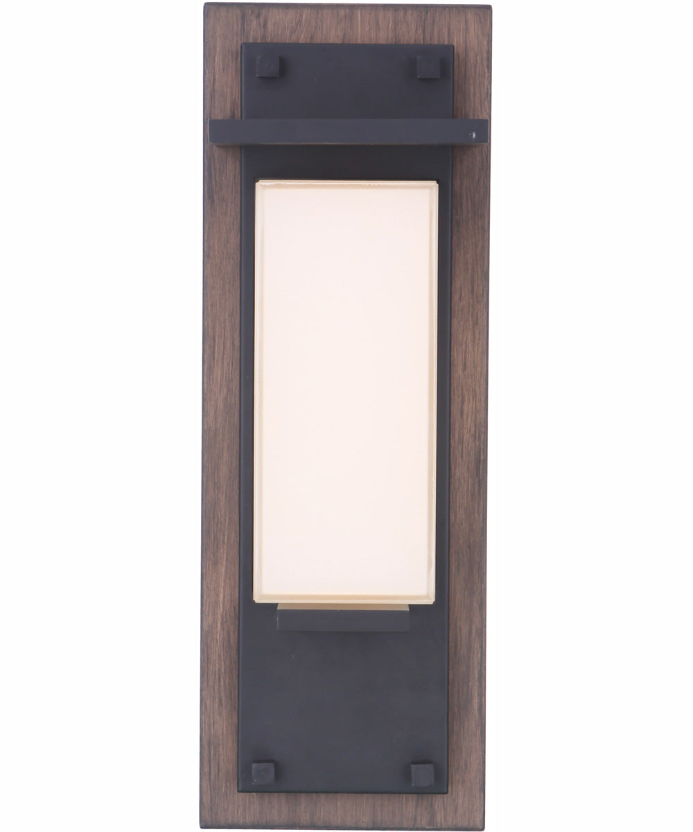 Heights 1-Light Outdoor Wall Lantern Whiskey Barrel / Midnight