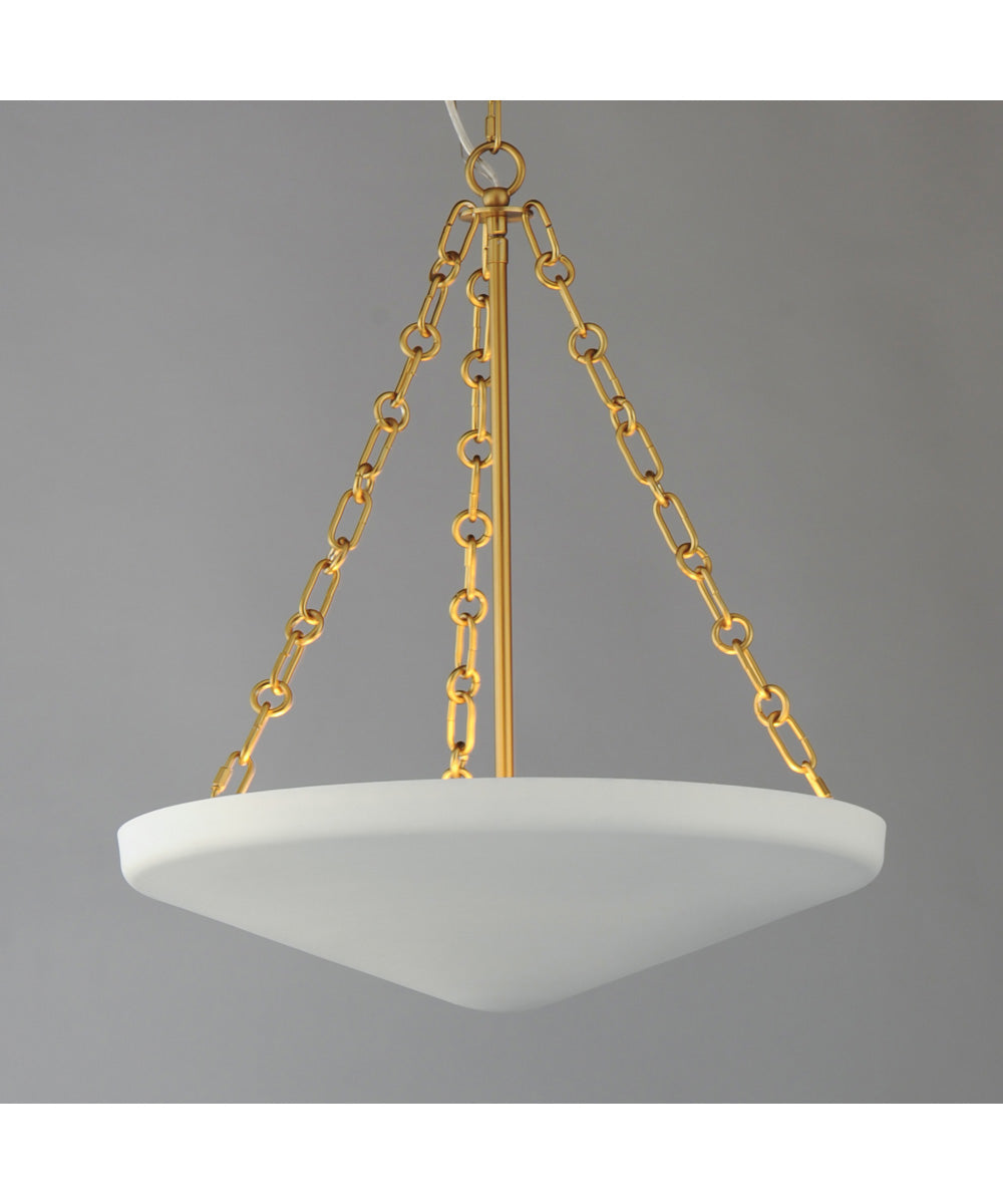 Artemis 4-Light Pendant Natural Aged Brass
