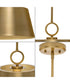 Parkhurst 1-Light New Traditional Metal Pendant Light Brushed Bronze