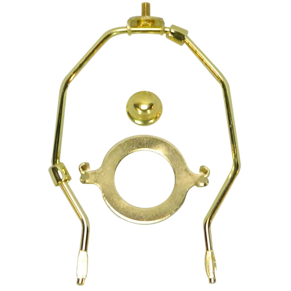 6x12x9 SLIP UNO FITTER Hard Back Empire Lamp Shade Light Oatmeal